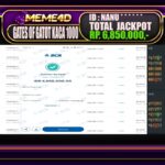 Bukti Jp MEME4D Slot Online 28 Maret 2025