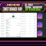Bukti Jp MEME4D Slot Online 30 Maret 2025
