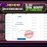 Bukti Jp MEME4D Slot Online 17 Maret 2025