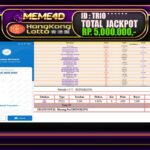 Bukti Jp MEME4D Togel Online 23 Maret 2025
