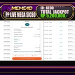 Bukti Jp MEME4D Casino Online 14 April 2025