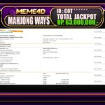 Bukti Jp MEME4D Slot Online 08 April 2025