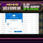 Bukti Jp MEME4D Slot Online 04 April 2025