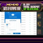 Bukti Jp MEME4D Slot Online 02 April 2025