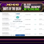 Bukti Jp MEME4D Slot Online 21 April 2025