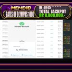 Bukti Jp MEME4D Slot Online 02 April 2025