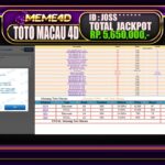 Bukti Jp MEME4D Togel Online 04 April 2025