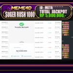 Bukti Jp MEME4D Slot Online 22 April 2025