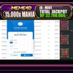 Bukti Jp MEME4D Slot Online 10 April 2025