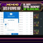 Bukti Jp MEME4D Slot Online 09 April 2025