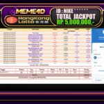 Bukti Jp MEME4D Togel Online 21 April 2025