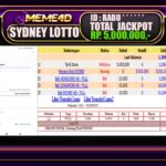 Bukti Jp MEME4D Togel Online 04 April 2025