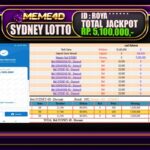 Bukti Jp MEME4D Togel Online 22 April 2025