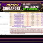 Bukti Jp MEME4D Togel Online 10 April 2025