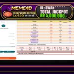 Bukti Jp MEME4D Togel Online 12 April 2025