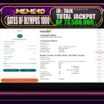 Bukti Jp MEME4D Slot Online 17 April 2025