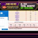 Bukti Jp MEME4D Togel Online 04 April 2025