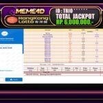 Bukti Jp MEME4D Togel Online 08 April 2025