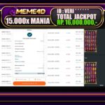 Bukti Jp MEME4D Slot Online 22 April 2025