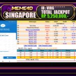 Bukti Jp MEME4D Togel Online 06 April 2025