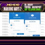 Bukti Jp MEME4D Slot Online 20 April 2025