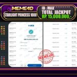 Bukti Jp MEME4D Slot Online 21 Mei 2025