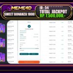 Bukti Jp MEME4D Slot Online 15 Mei 2025