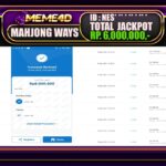 Bukti Jp MEME4D Slot Online 15 Mei 2025