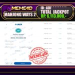 Bukti Jp MEME4D Slot Online 15 Mei 2025