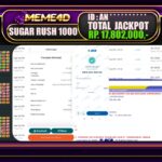 Bukti Jp MEME4D Slot Online 15 Mei 2025