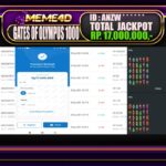 Bukti Jp MEME4D Slot Online 25 Mei 2025