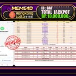 Bukti Jp MEME4D Togel Online 19 Mei 2025