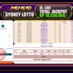 Bukti Jp MEME4D Togel Online 15 Mei 2025
