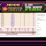 Bukti Jp MEME4D Togel Online 08 Mei 2025