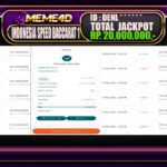 Bukti Jp MEME4D Casino Online 25 Mei 2025