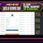 Bukti Jp MEME4D Slot Online 07 Mei 2025