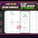 Bukti Jp MEME4D Slot Online 17 Mei 2025
