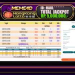 Bukti Jp MEME4D Togel Online 02 Mei 2025