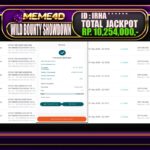 Bukti Jp MEME4D Slot Online 02 Mei 2025