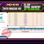 Bukti Jp MEME4D Togel Online 14 Mei 2025