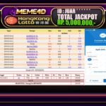 Bukti Jp MEME4D Togel Online 04 Mei 2025