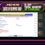 Bukti Jp MEME4D Slot Online 08 Mei 2025