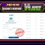 Bukti Jp MEME4D Slot Online 12 Mei 2025