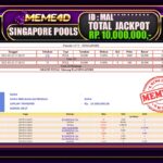 Bukti Jp MEME4D Togel Online 22 Mei 2025