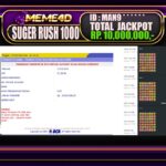 Bukti Jp MEME4D Slot Online 07 Mei 2025