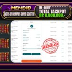 Bukti Jp MEME4D Slot Online 13 Mei 2025