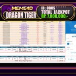 Bukti Jp MEME4D Casino Online 04 Mei 2025