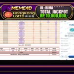 Bukti Jp MEME4D Togel Online 08 Mei 2025