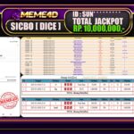 Bukti Jp MEME4D Casino Online 18 Mei 2025