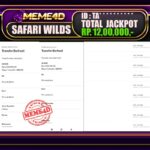 Bukti Jp MEME4D Slot Online 09 Mei 2025